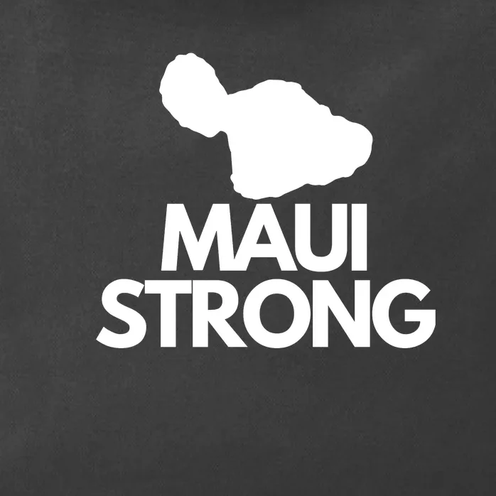 Pray For Maui Hawaii Strong Zip Tote Bag