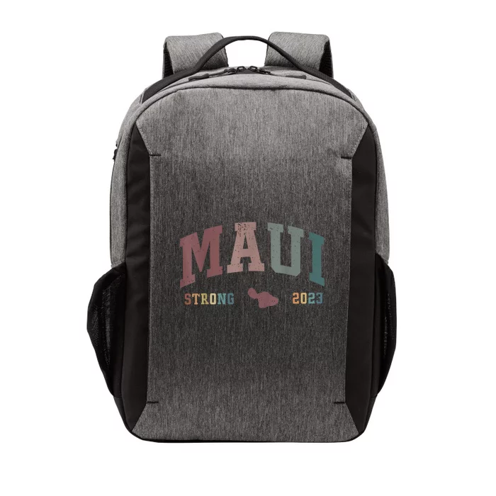 Pray For Maui Hawaii Strong Vintage Design Vector Backpack