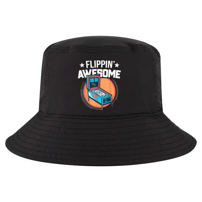 Pinball For Men Flippin' Awesome Flipping Arcade Cool Comfort Performance Bucket Hat