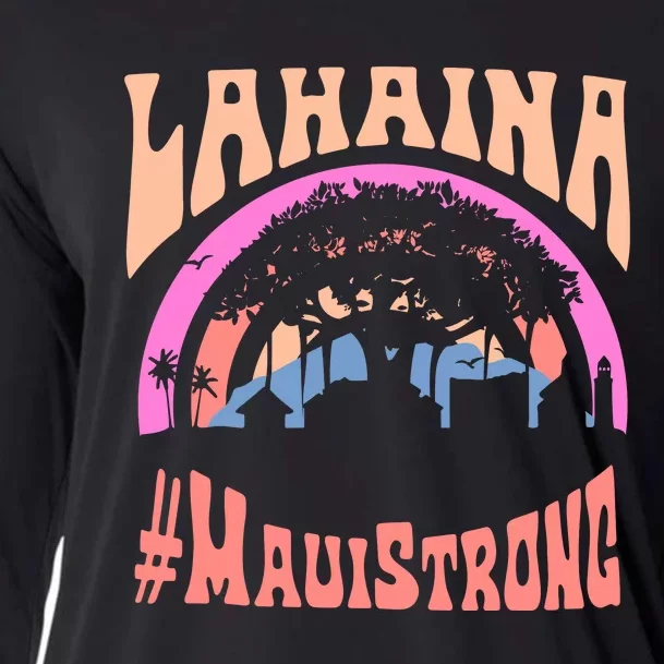 Pray For Maui Hawaii Strong Tee Apparel Matching Family Cooling Performance Long Sleeve Crew