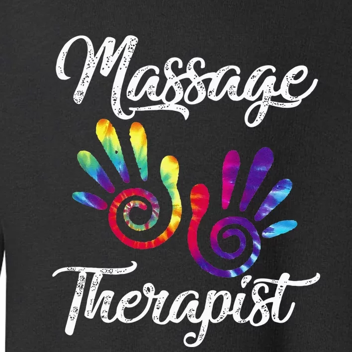 Ph Funny Massage Therapist Costume Hand Therapy Toddler Sweatshirt