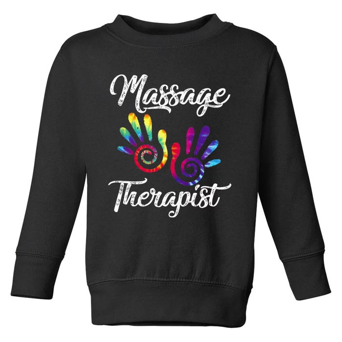 Ph Funny Massage Therapist Costume Hand Therapy Toddler Sweatshirt