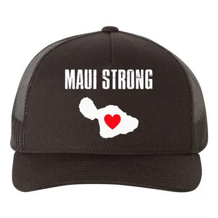 Pray For Maui Hawaii Strong Retro Gift Maui Strong Yupoong Adult 5-Panel Trucker Hat