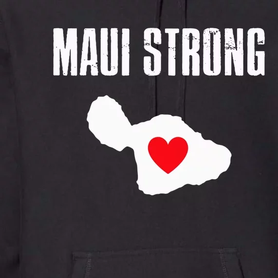 Pray For Maui Hawaii Strong Retro Gift Maui Strong Premium Hoodie