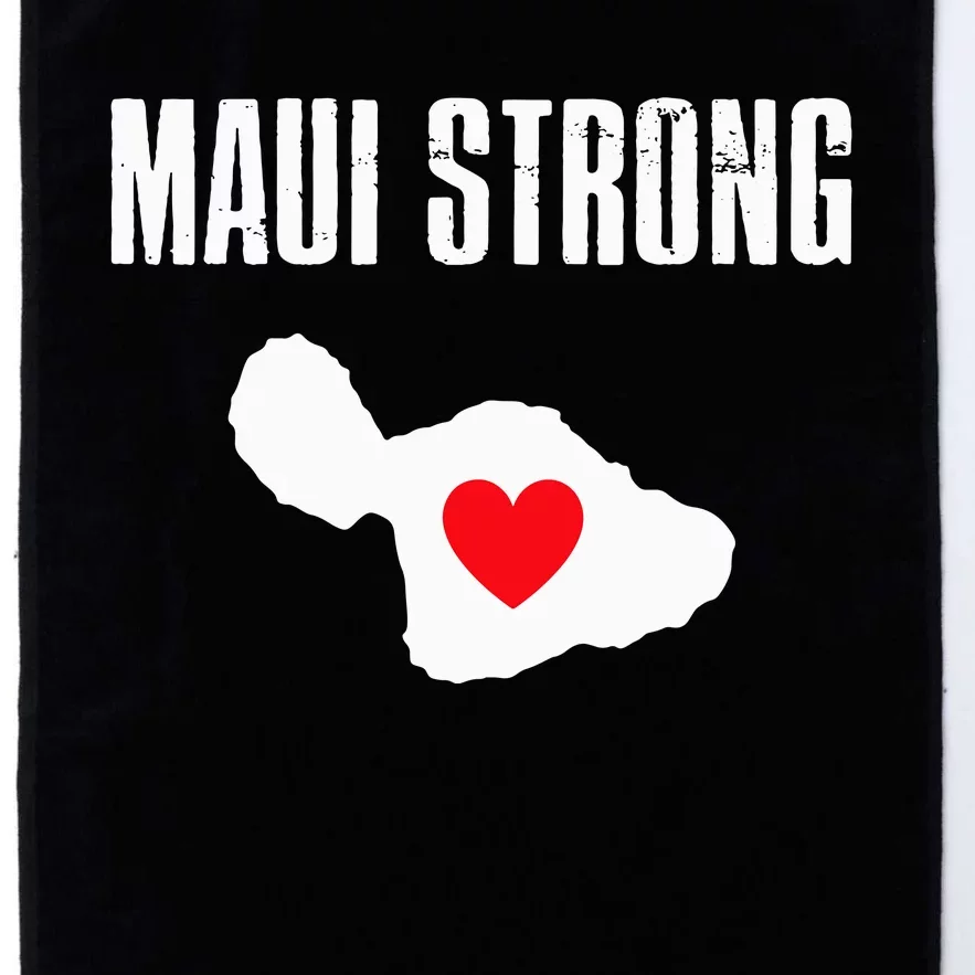 Pray For Maui Hawaii Strong Retro Gift Maui Strong Platinum Collection Golf Towel