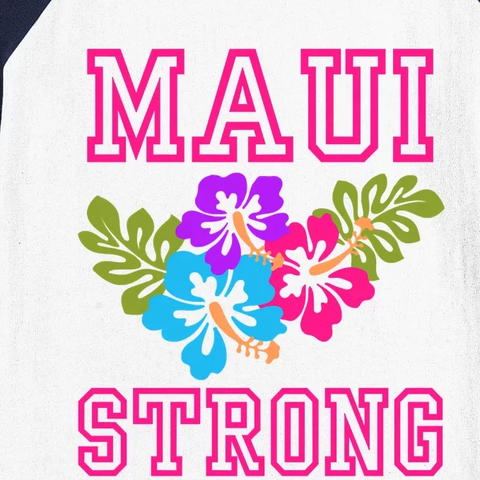 Pray For Maui Hawaii Strong Lahaina Hawaiian Islands Baseball Sleeve Shirt