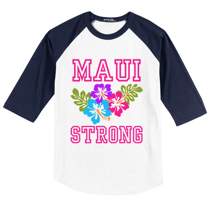 Pray For Maui Hawaii Strong Lahaina Hawaiian Islands Baseball Sleeve Shirt