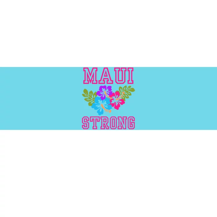 Pray For Maui Hawaii Strong Lahaina Hawaiian Islands Bumper Sticker