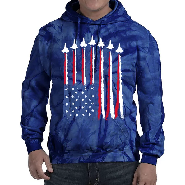 Patriotic For Men 4th Of July USA Tie Dye Hoodie