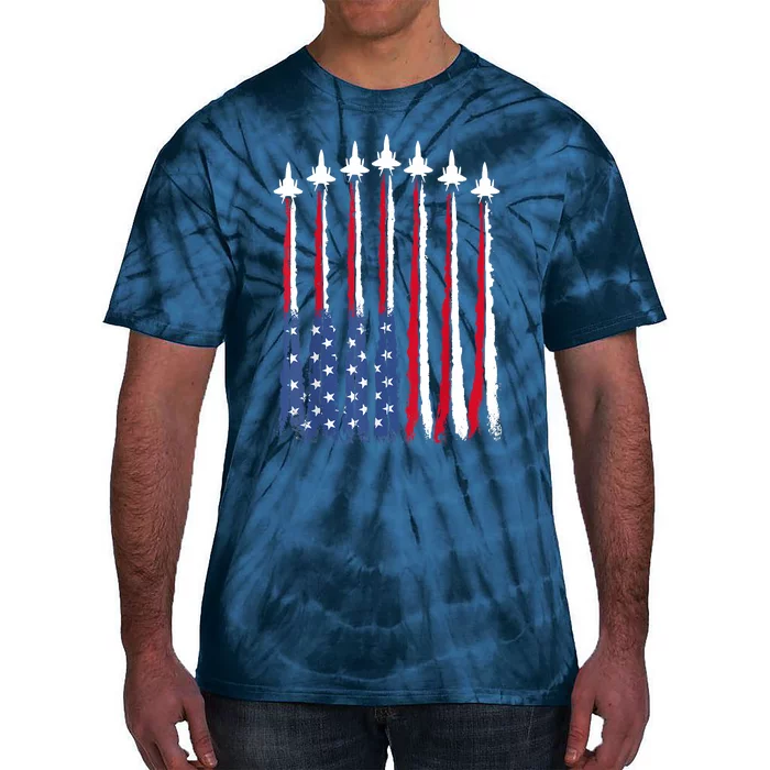 Patriotic For Men 4th Of July USA Tie-Dye T-Shirt