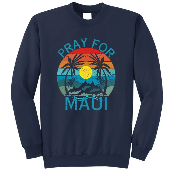 Pray For Maui Hawaii Wildflower Support Gift Sweatshirt