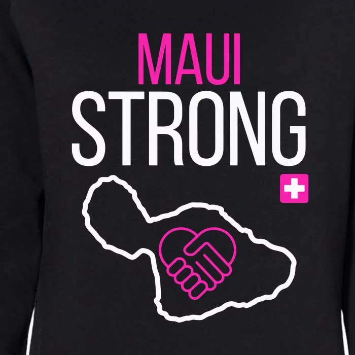 Pray For Maui Hawaii Strong Gift Womens California Wash Sweatshirt