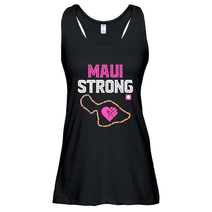 Pray For Maui Hawaii Strong Gift Lahaina Fires Ladies Essential Flowy Tank