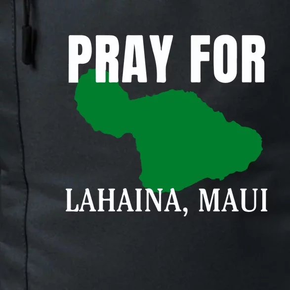 Pray For Maui Hawaii Strong Wildfire Support Gift Daily Commute Backpack