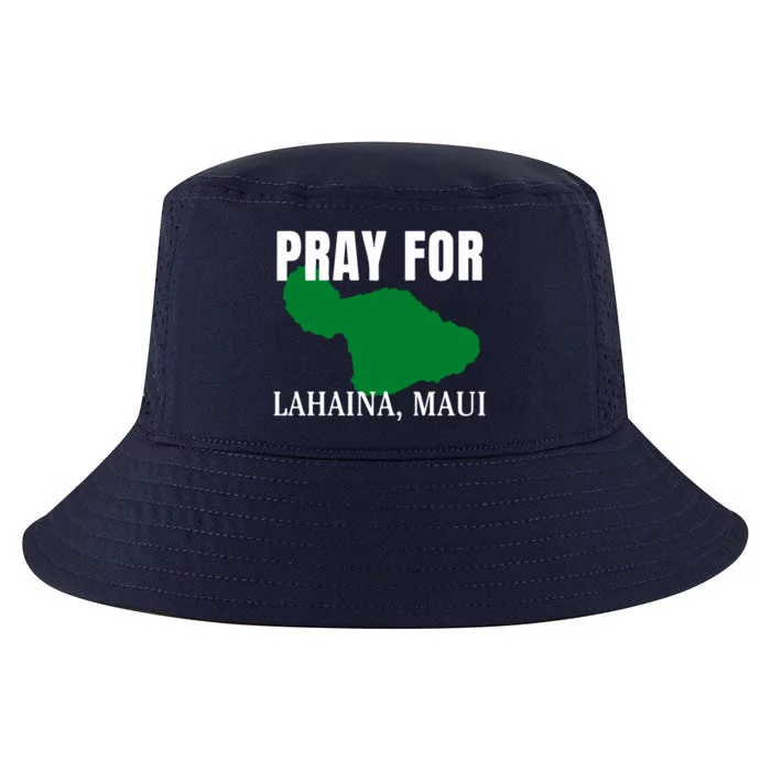 Pray For Maui Hawaii Strong Wildfire Support Gift Cool Comfort Performance Bucket Hat