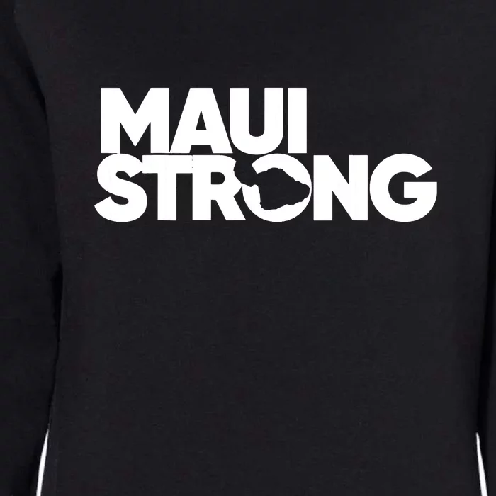 Pray For Maui Hawaii Strong Gift Maui Fires Womens California Wash Sweatshirt