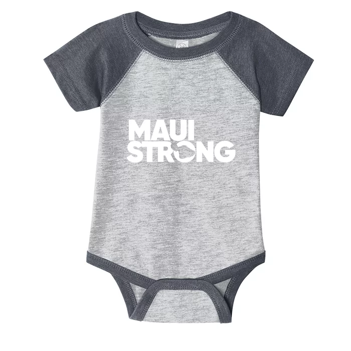 Pray For Maui Hawaii Strong Gift Maui Fires Infant Baby Jersey Bodysuit