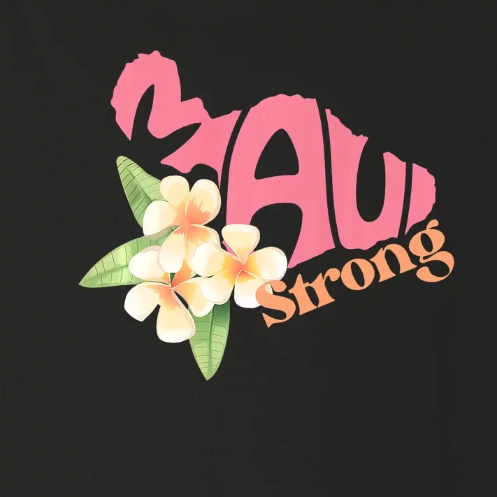 Pray For Maui Hawaii Strong Maui Relief Tee Hawaii Fire Victims Toddler Long Sleeve Shirt