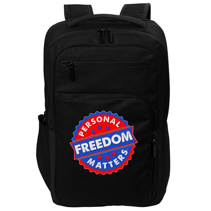 Personal Freedom Matters Emblem Impact Tech Backpack