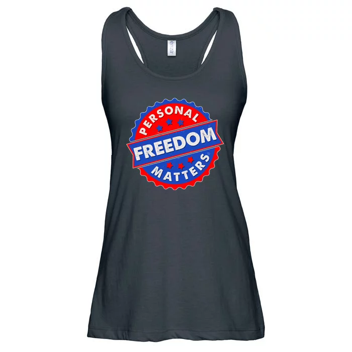 Personal Freedom Matters Emblem Ladies Essential Flowy Tank