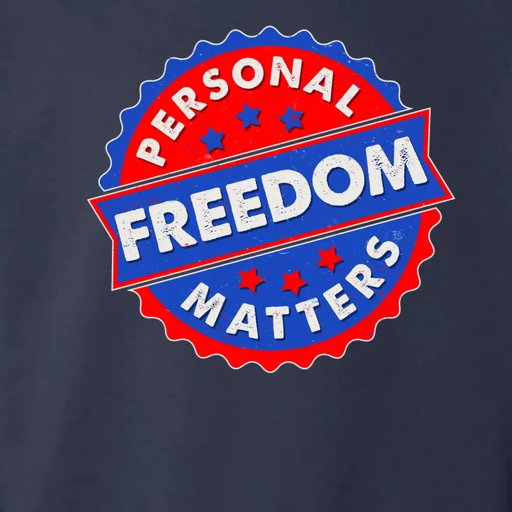 Personal Freedom Matters Emblem Toddler Hoodie