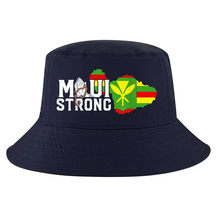 Pray for Maui Hawaii Strong Cool Comfort Performance Bucket Hat