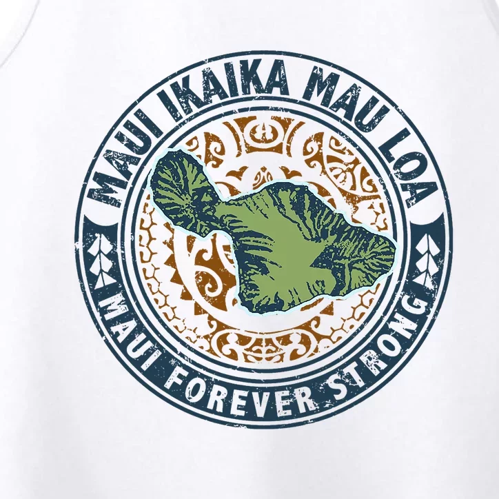 Pray For Maui Hawaii Strong Performance Tank