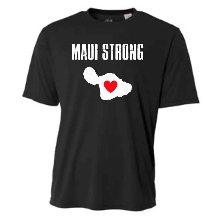 Pray For Maui Hawaii Strong Lahaina Fires Gift Cooling Performance Crew T-Shirt