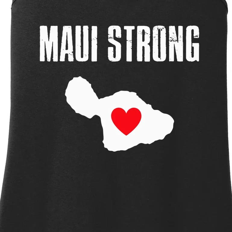 Pray For Maui Hawaii Strong Lahaina Fires Gift Ladies Essential Tank