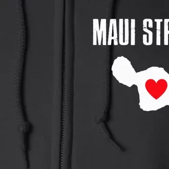 Pray For Maui Hawaii Strong Lahaina Fires Gift Full Zip Hoodie