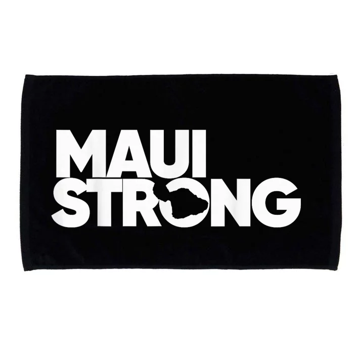 Pray for Maui Hawaii Strong Microfiber Hand Towel