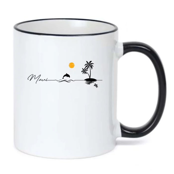 Pray For Maui Hawaii Strong Maui Hawaii Lahaina Black Color Changing Mug