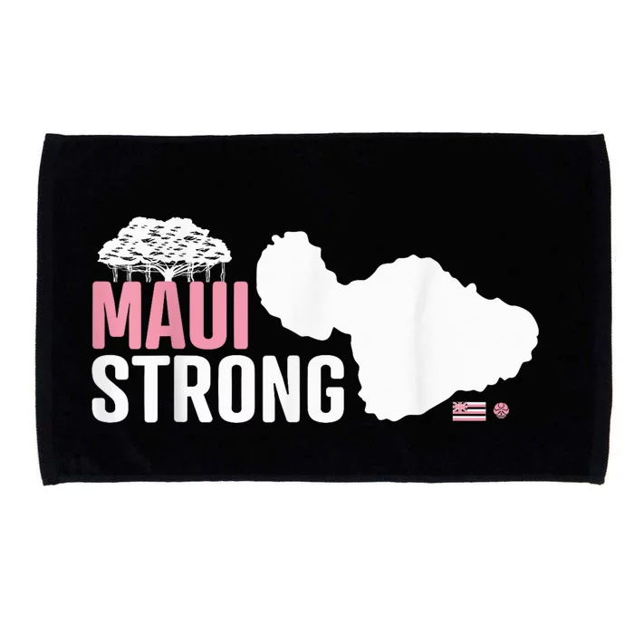 Pray for Maui Hawaii Strong Microfiber Hand Towel