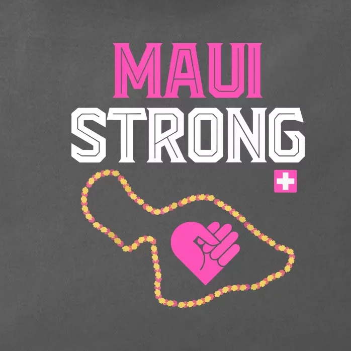 Pray For Maui Hawaii Strong Gift Zip Tote Bag