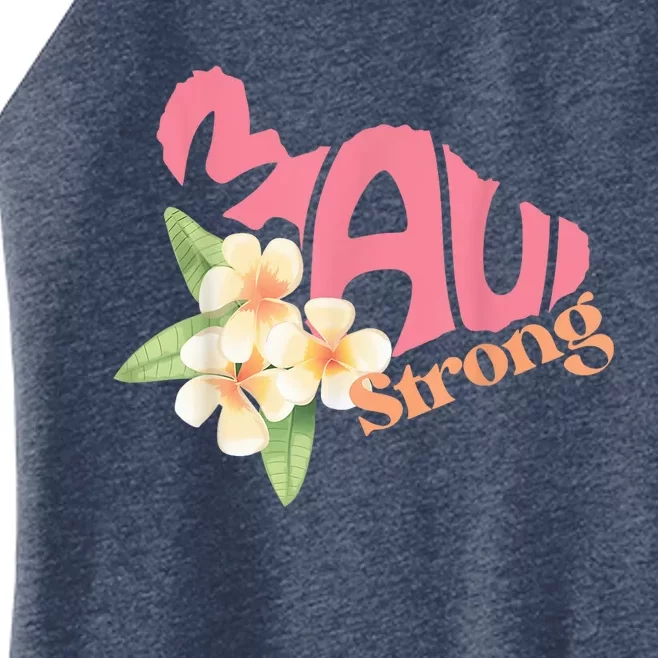 Pray for Maui Hawaii Strong Women’s Perfect Tri Rocker Tank