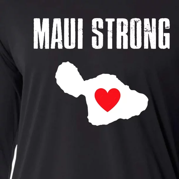 Pray For Maui Hawaii Maui Strong Maui Wildfire Relief Cooling Performance Long Sleeve Crew