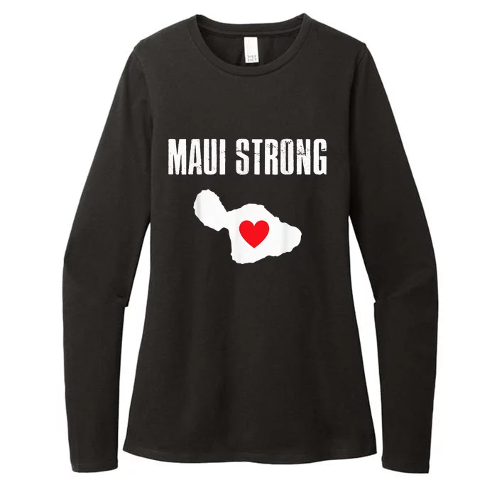 Pray for Maui Hawaii Strong Womens CVC Long Sleeve Shirt