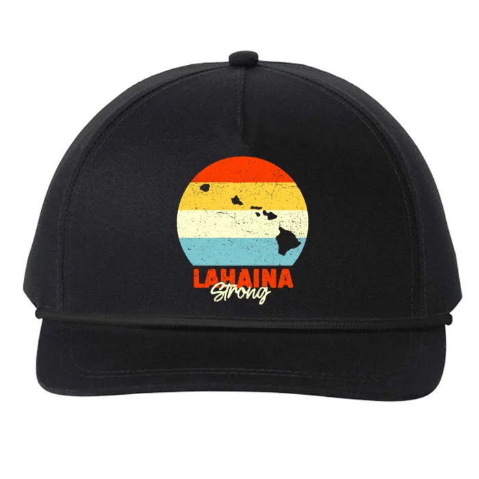 Pay For Maui Lahaina Strong Vintage Gift Snapback Five-Panel Rope Hat