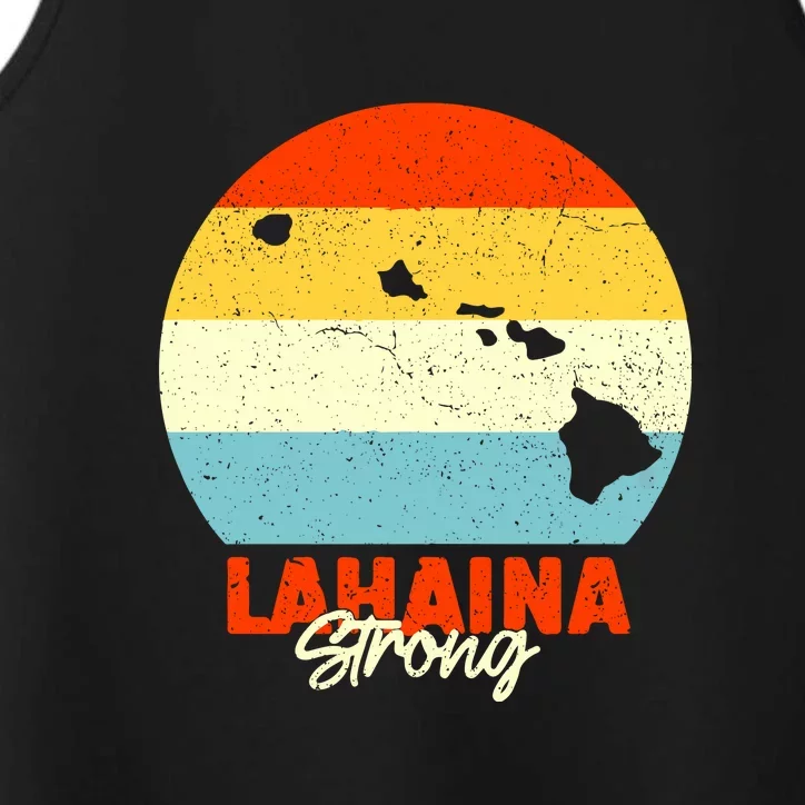 Pay For Maui Lahaina Strong Vintage Gift Performance Tank