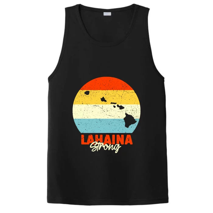 Pay For Maui Lahaina Strong Vintage Gift Performance Tank