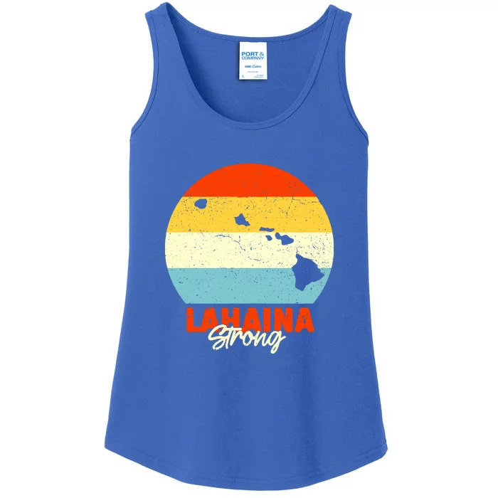 Pay For Maui Lahaina Strong Vintage Gift Ladies Essential Tank