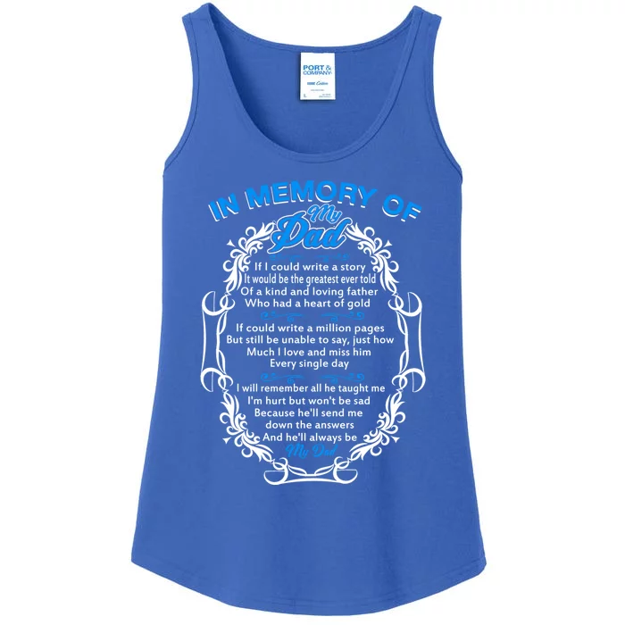 Poem For My Dad In Heaven My Dad Is My Guardian Angel Funny Gift Ladies Essential Tank