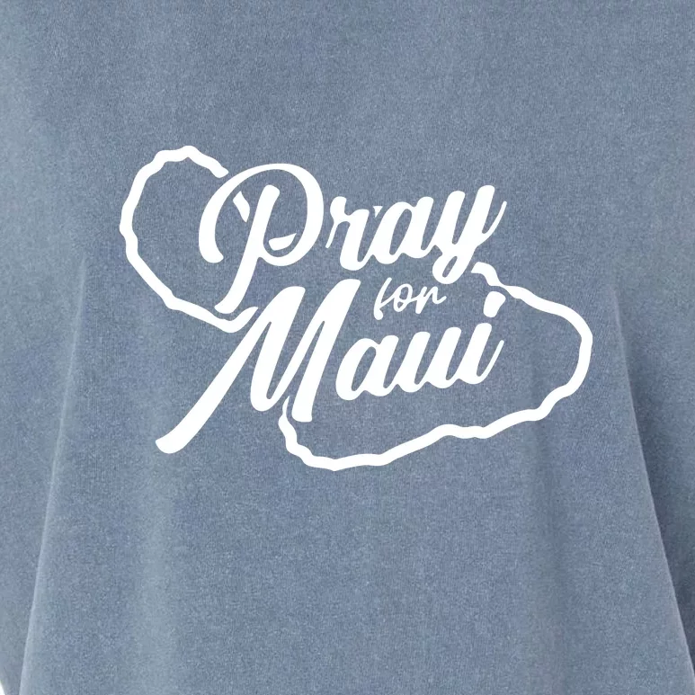 Pray For Maui Gift Garment-Dyed Women's Muscle Tee