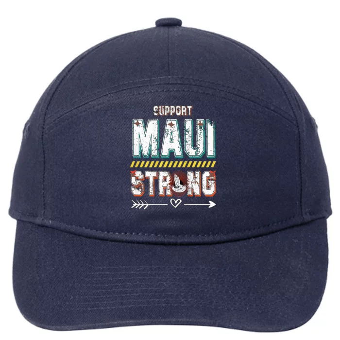 Pray for Maui Hawaii Strong 7-Panel Snapback Hat