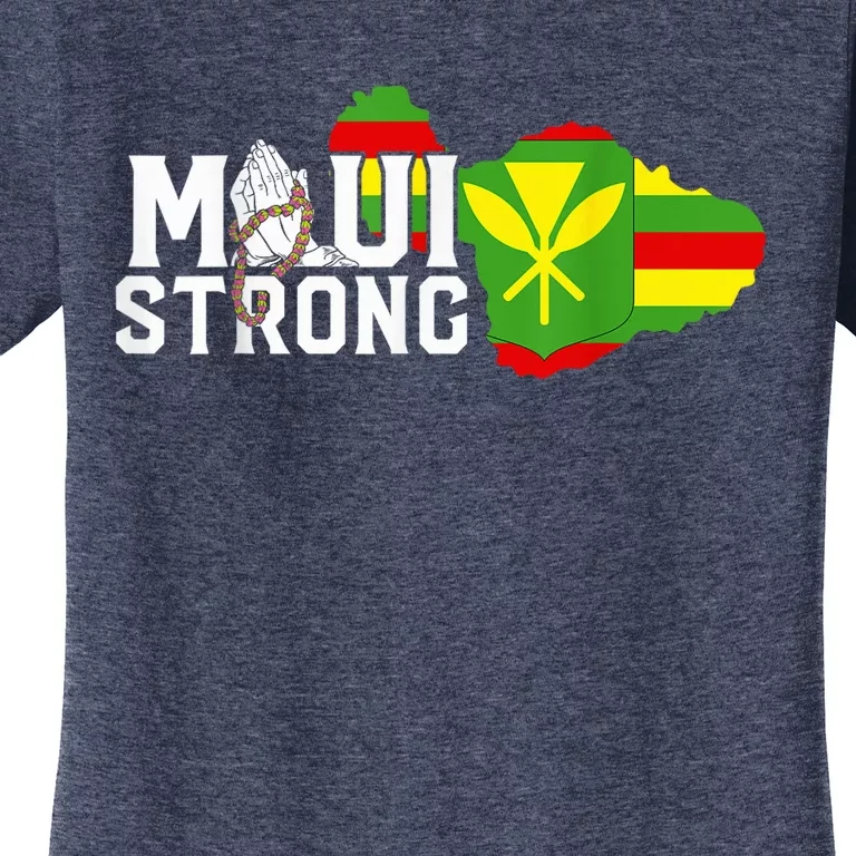 Pray for Maui Hawaii Strong Women's T-Shirt