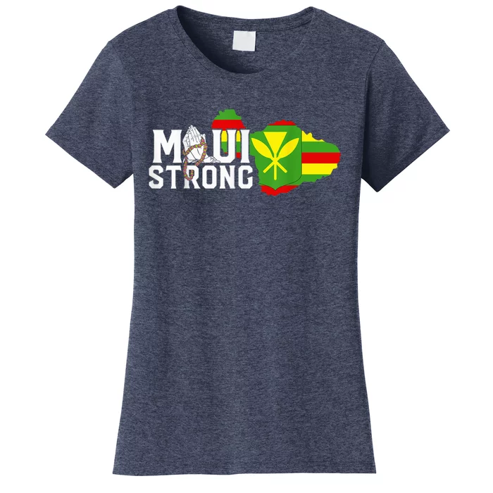 Pray for Maui Hawaii Strong Women's T-Shirt