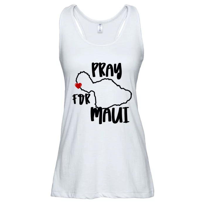 Pray For Maui Hawaii Strong Maui Wildfire Support Men Women Ladies Essential Flowy Tank