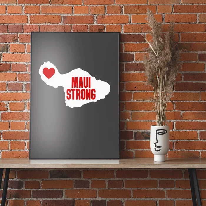 Pray For Maui Hawaii Strong Maui Wildfire Gift Poster