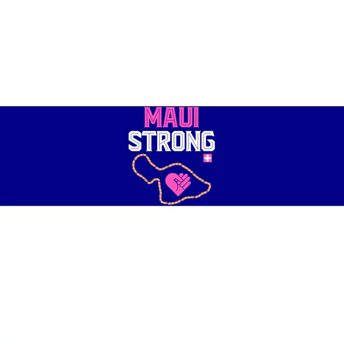 Pray For Maui Hawaii Strong Bumper Sticker