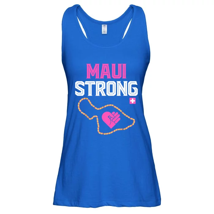 Pray For Maui Hawaii Strong Ladies Essential Flowy Tank